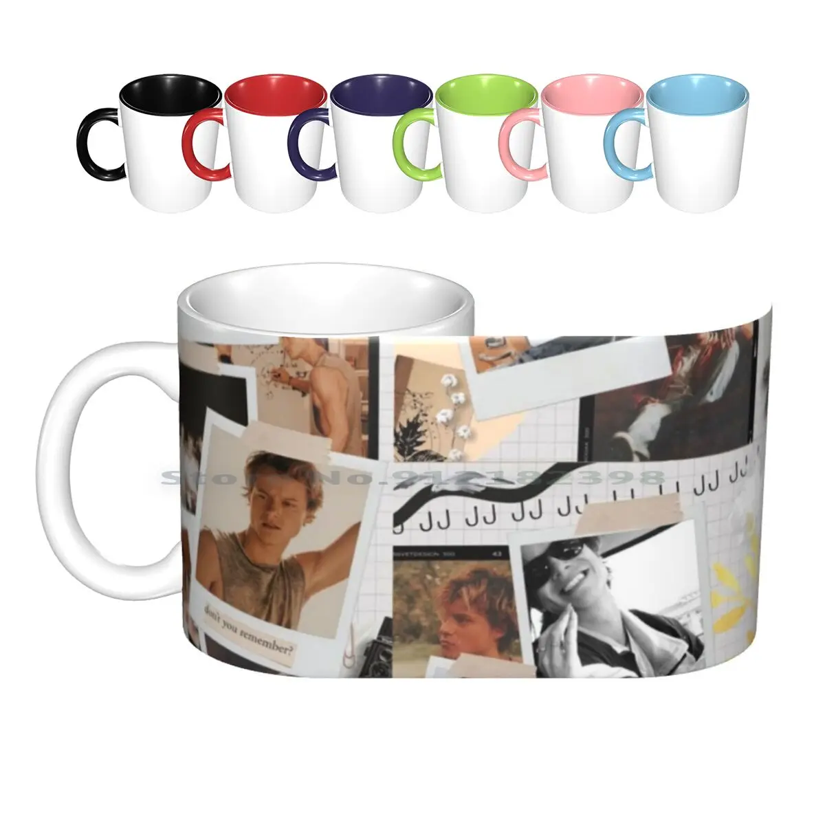 Jj Rudy Pankow Aesthetic Outer Banks Ceramic Mugs Coffee Cups Milk Tea Mug Chase Stokes Outer Banks John B John B Outer Banks