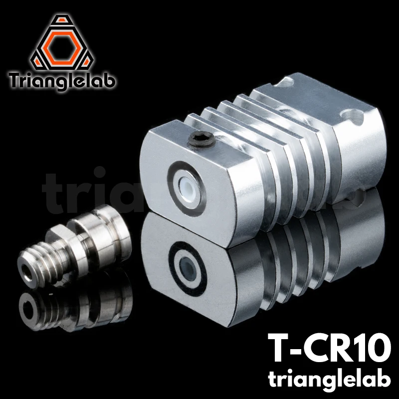 Trianglelab T-CR10 kit de atualização hotend todo metal/tfe dissipador de calor titânio quebrar calor para CR-10 CR-10S ender3 kit atualização