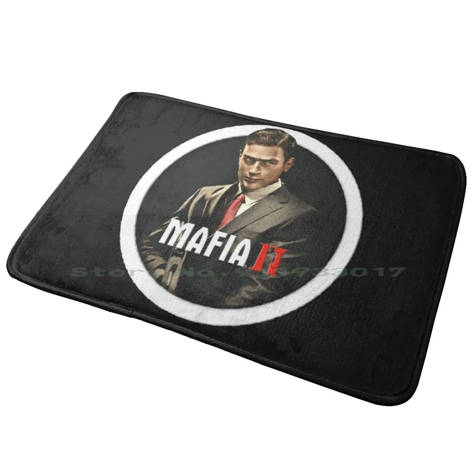 Mafia Ii Entrance Door Mat Bath Mat Rug Kiiroitori Funny Kids Anime Japan Cute Kawaii Halloween Kawaii Trick Or Treat Boo