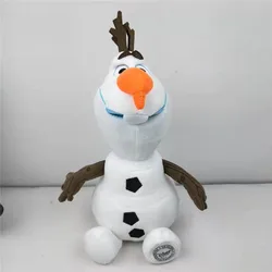 Olaf Plush Toy Cute Snowman Cartoon Plush Doll Princess Elsa Anna Plush Toy Soft Stuffed Brinquedos Juguetes Gift For Kids