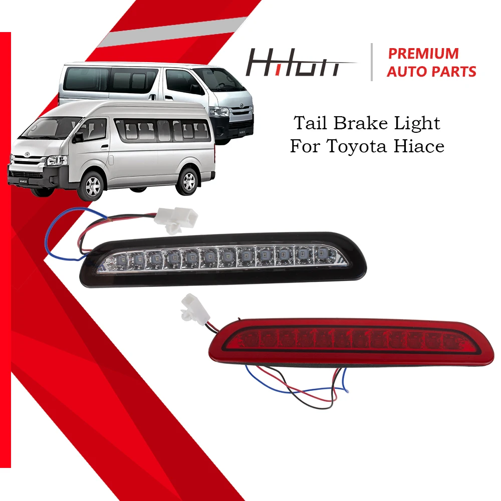 LED High-Mount Stop Lamp Rear Tail Brake Light For Toyota Hiace 2005-2013