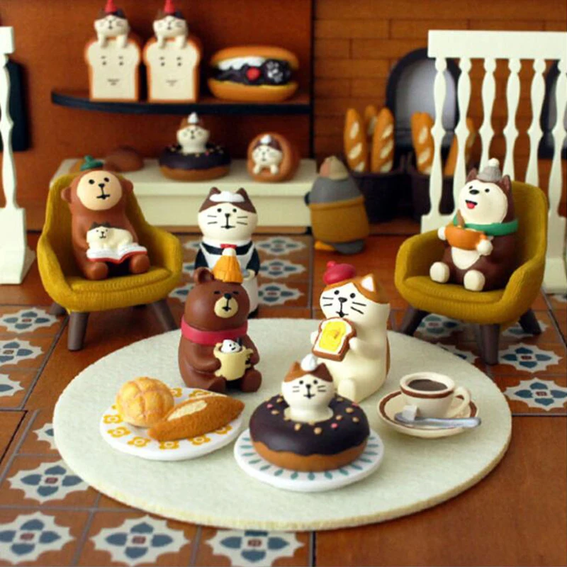 The Most Complete Miniature Home Roasted Coffee Shop Dolls Display Shooting Props Resin Decoration Craft Model Decoration DIY