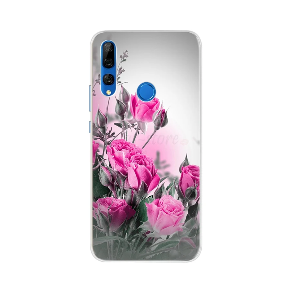 Honor 9X Case Cover Global Version Cartoon TPU Soft Silicone Back Cover Phone Case For Huawei Honor 9X STK-LX1 9 X Honor9X Cases