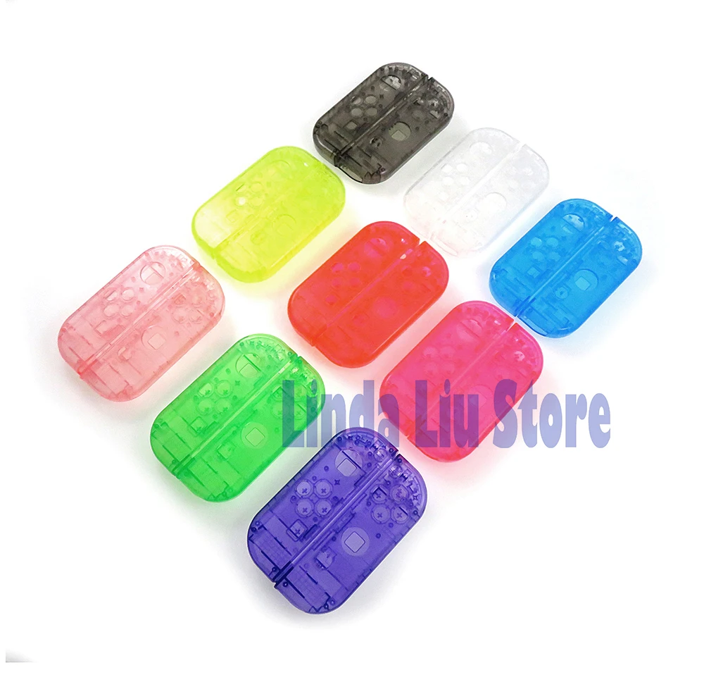 Прозрачная крышка корпуса для переключателя Корпус контроллера Корпус левая и правая крышка со средней рамкой Прозрачная