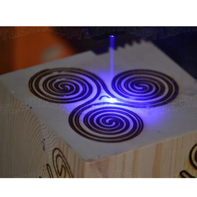 Módulo láser azul de enfoque ajustable, tubo TTL de grabado láser de alta potencia, ajuste de gafas gratis, 5000mW/5W 445nm 450nm, DIY