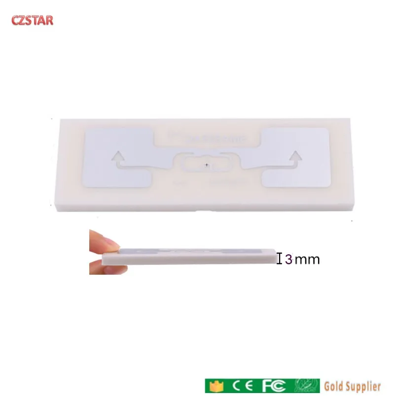 50 Uds etiquetas RFID sistema de cronometraje deportivo chip Marathon bicicleta smartrac dogbone impinj r6 uhf rfid babero etiqueta número