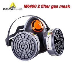 M6400 2 Filter gas mask Industrial manufacturing Multi-purpose Spray paint Chemical For Acid gas formaldehyde Toxic gas mask