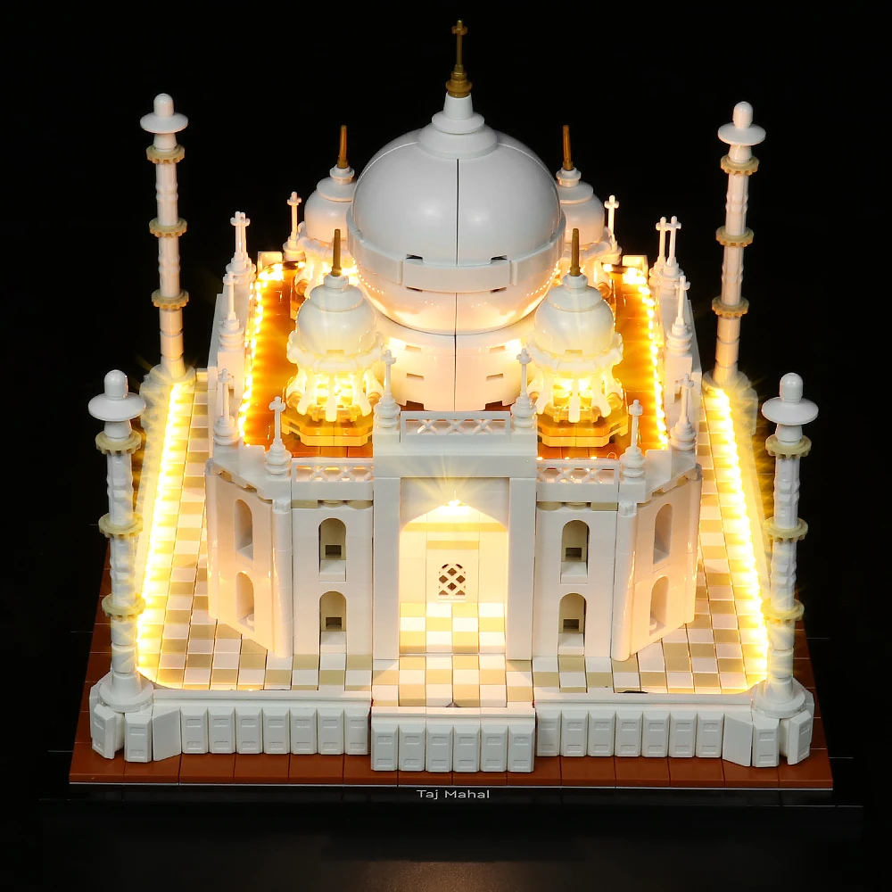 

Vonado LED Lighting Set for 21056 Architecture Taj Mahal Kryator Collectible Model Toy Light Kit,Not Included the Building Block