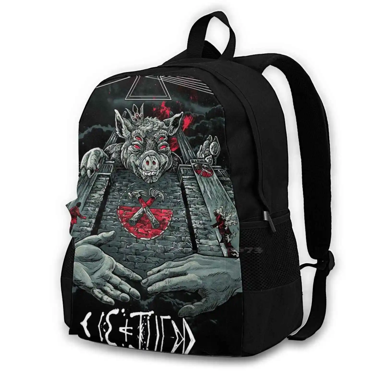 

Somad Roger Tour 2017 Waters Us + Them Teen College Student Backpack Pattern Design Bags Somad Roger Tour 2017 Waters Us Them