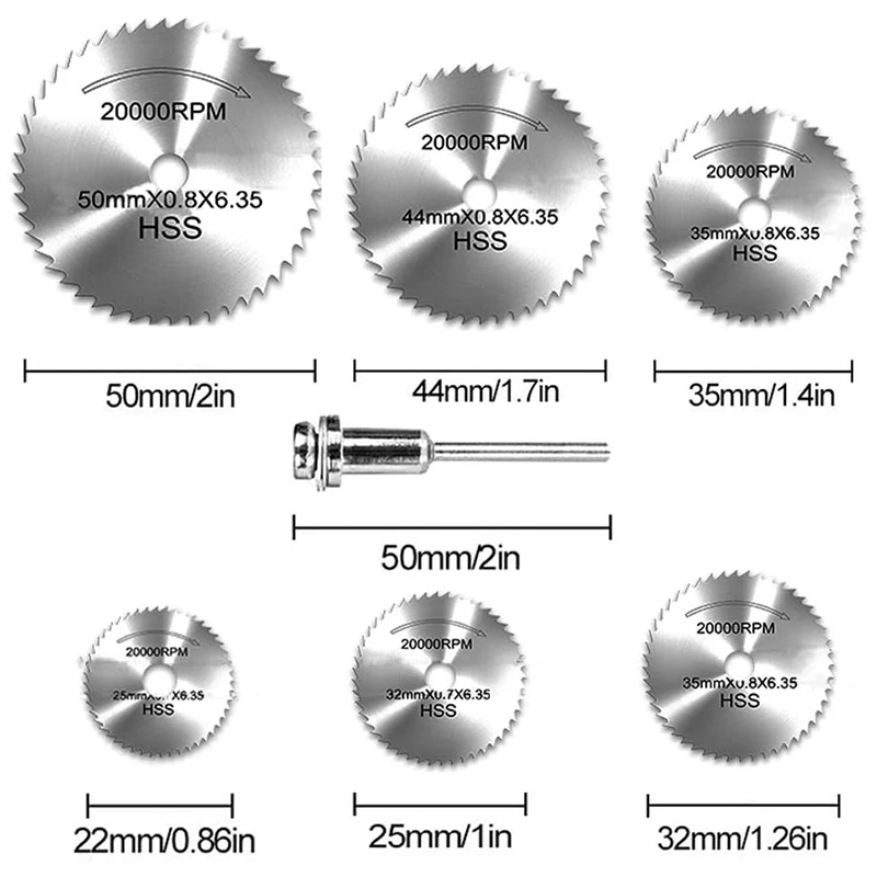 45Pcs Diamond Engraving Accessories Set Routing Bit Circular Saw Blade Diamond Burr Bits for Dremel Attachment Retail