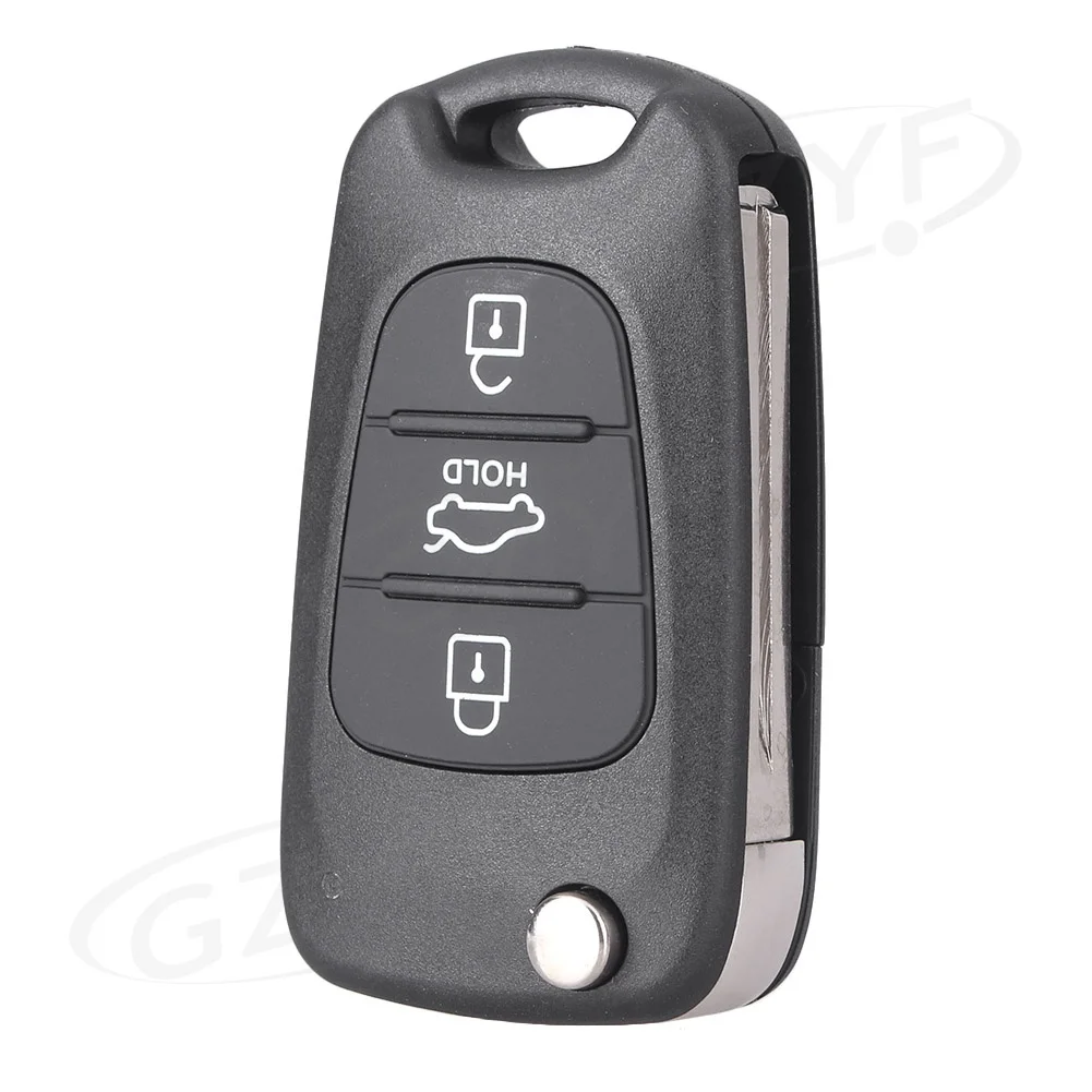 

Foldable Car 3 Buttons Remote Key Shells Cases Replacement Key Case Outer Shell For KIA Rondo & Sportage & Soul & Rio 2006-2013