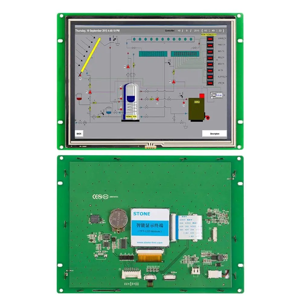 TFT LCD Module 8.0 Inch Control Main Board +Touch Screen As The Industrial Control Solution With High Cost Performance