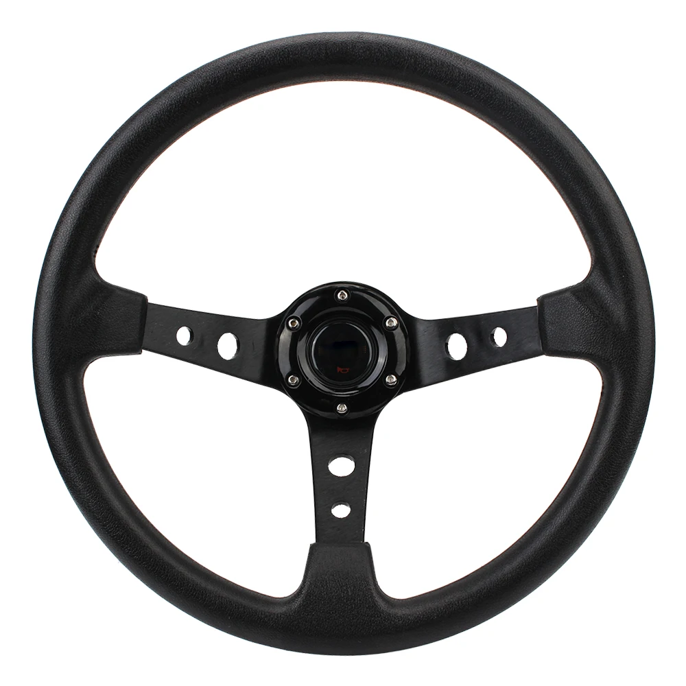 

For Cars Racing With DIY Logo Drifting Sport Steering Wheel 14 inch Car Racing Steering Wheels PU Universal