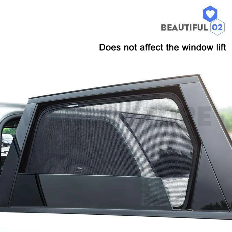 For Ford FOCUS MK4 Hatchback 2019-2021 Magnetic Mesh Glass Curtain Front Windshield Sunshade Window Sun Visor Car Sunshield Net