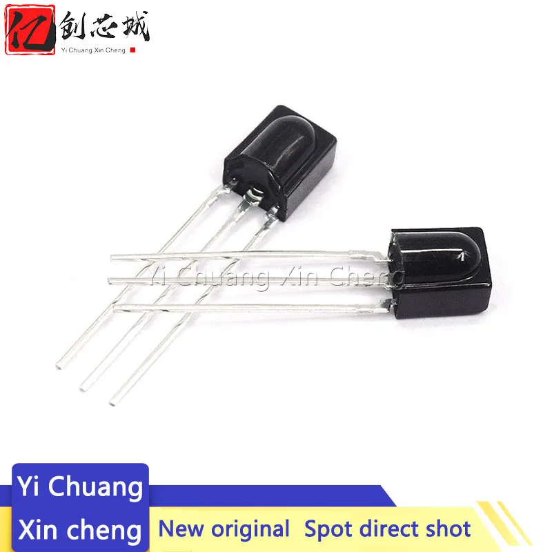 

10PCS Reception Distance 15M Infrared VS838 Receiver Modules 38KHZ integrated infrared Receiving Head