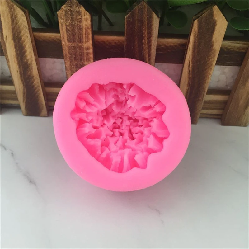 3D Flower Silicone candle Mold Carnation shape Aromatherapy Candle Making Kit Chocolate Cake Decorating Moulds DIY Tools