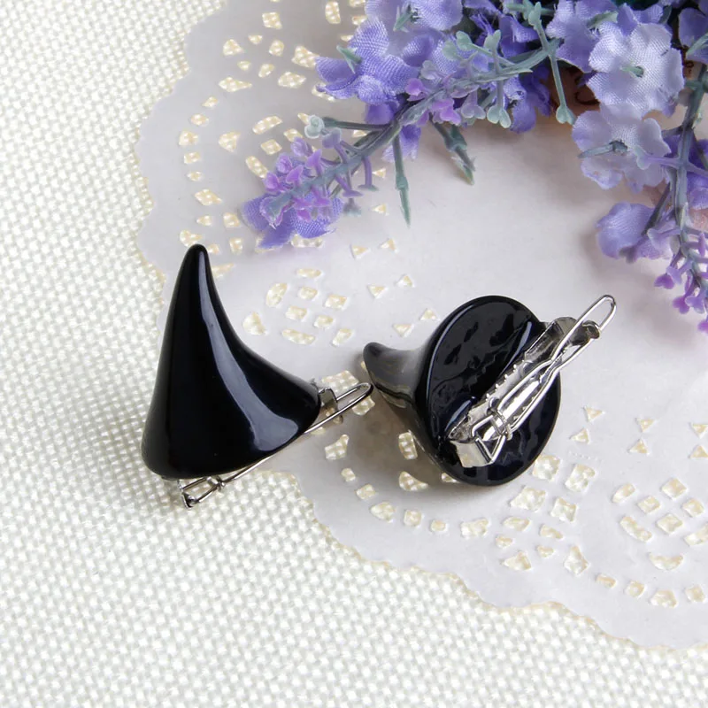 1คู่ใหม่ปีศาจ Horn คลิปหูฮาโลวีนฮาโลวีนคอสเพลย์ผมคลิป Hairpin My11 21 Dropshipping