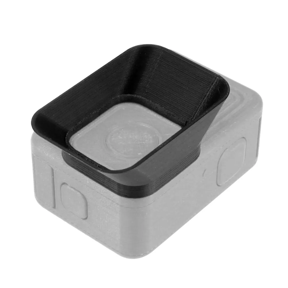BGNing Gegenlichtblende für Gopro 9 10 11 12, Objektivdeckel, Sonnenschutz, 3D-gedruckter Kunststoffschutz, schwarzes Action-Kamera-Zubehör – Detail 6