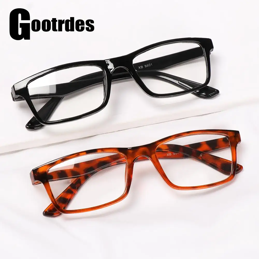 New Reading Glasses Unisex Ultralight PC Frame Portable Presbyopic Eyeglasses High-definition Vision Care Eyewear +1.0~+4.0