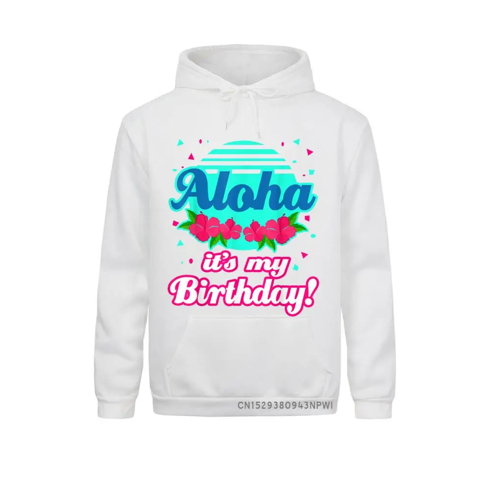 Aloha Hawaii Hawaiian Birthday Party Gift 21st 30th 40th 50 Pullover Printed Sweatshirts Autumn Hoodies For Boys Clothes Hip Hop