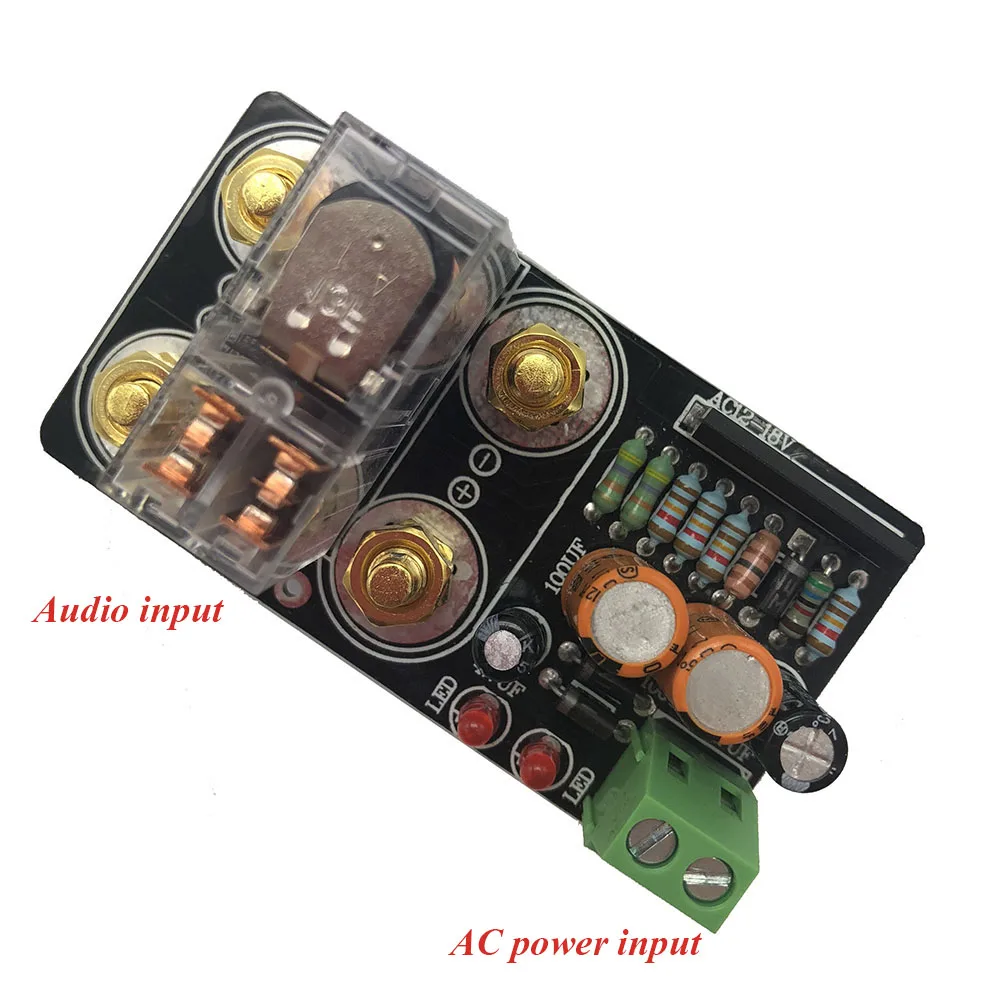 Lusya UPC1237 speaker protection board directly mounted on the chassis Reliable Performance for Hifi Amplifier AC12-24V A1-004