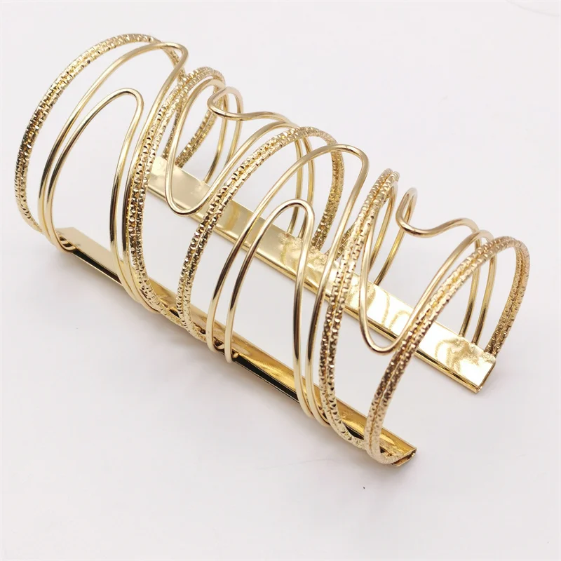 Fkewyy New Punk Bracelets For Women Long Exaggeration Jewelry Designer Snake Bracelet Gothic Christmas Bangles Accessories Gift