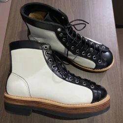 BW567 Rock Can Roll Size 35-50 Super Quality Genuine Italian Cow Leather Handmade Goodyear Welted Boots Custom Made Service OK