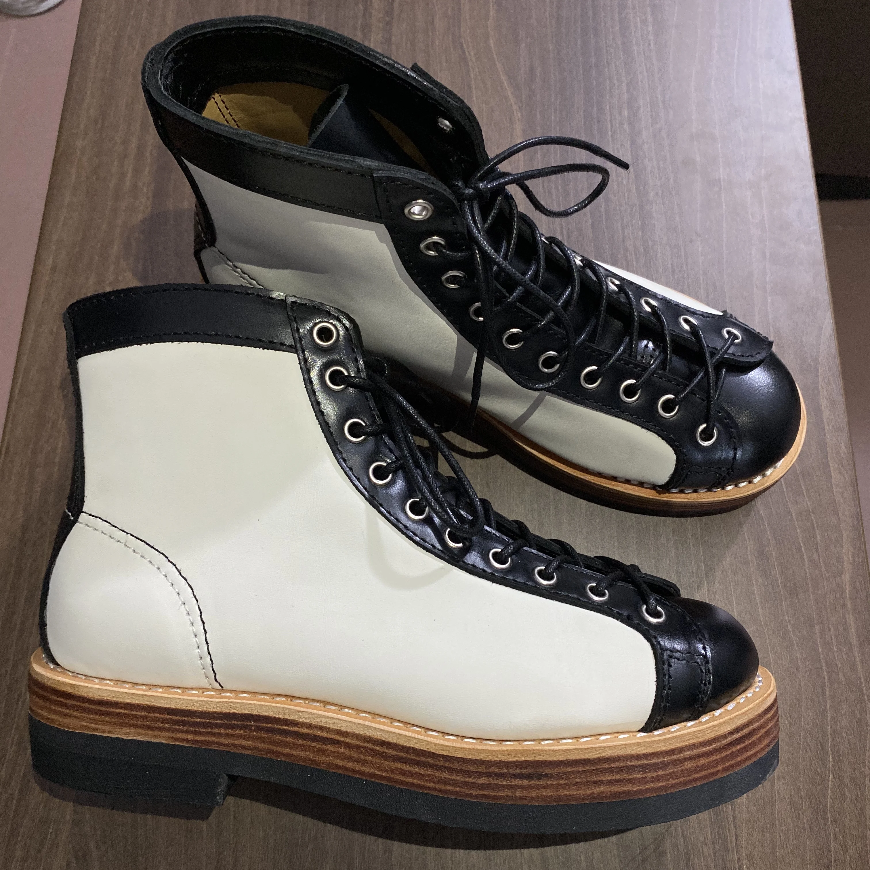 BW567 Rock może toczyć rozmiar 35-50 Super jakość oryginalna włoska skóra bydlęca ręcznie robione buty Goodyear na zamówienie usługi OK