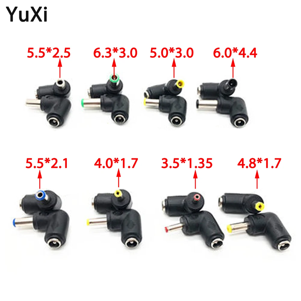 

DC 5.5*2.1 Female to 5.0*3.0 5.5*2.5 4.0/4.8*1.7 5.5*1.7 3.5*1.35 MM Power Jack Adapter Plug Connector Laptop Charging Converter