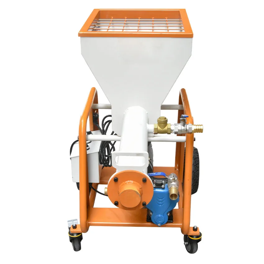 

40L 1.5KW Multi-function horizontal type Putty mixer small construction mixer cement mortar feed Plaster mixing machine 220V