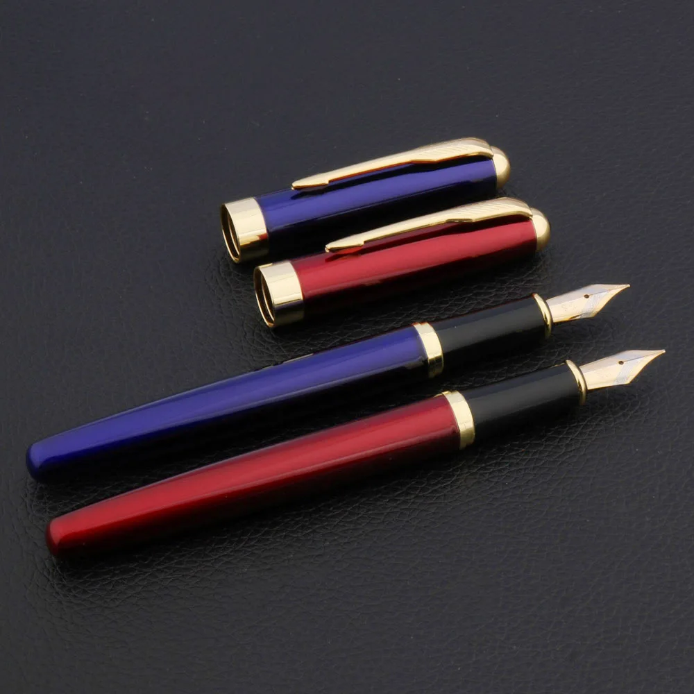 luxury High quality BAOER 388 Golden arrow Clip fountain Pen Business signature ink pen Stationery Office School Supplies