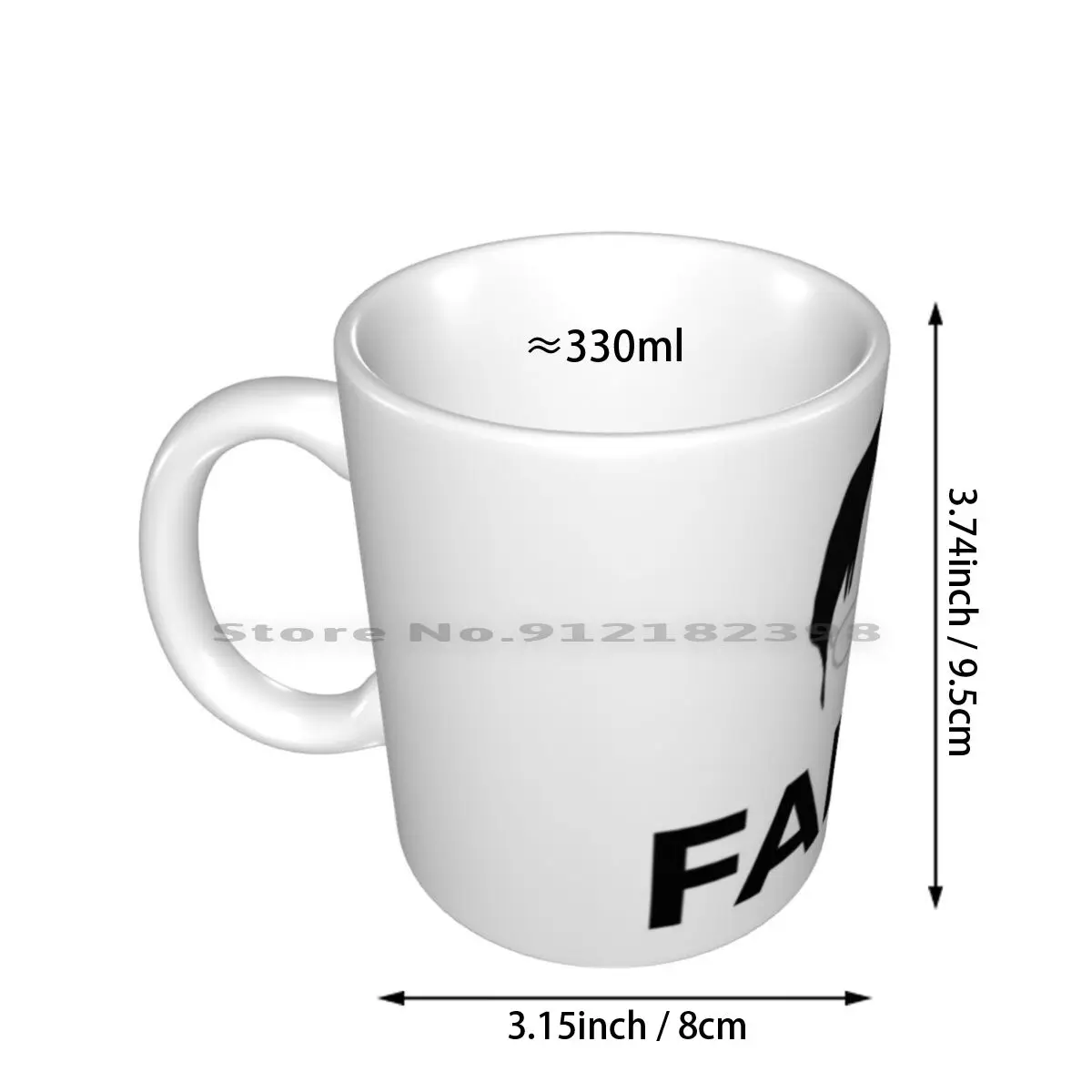 Dwight Schrute - False - The Office ( U.s. ) Ceramic Mugs Coffee Cups Milk Tea Mug The Office Dwight Schrute False Dwight Schrut