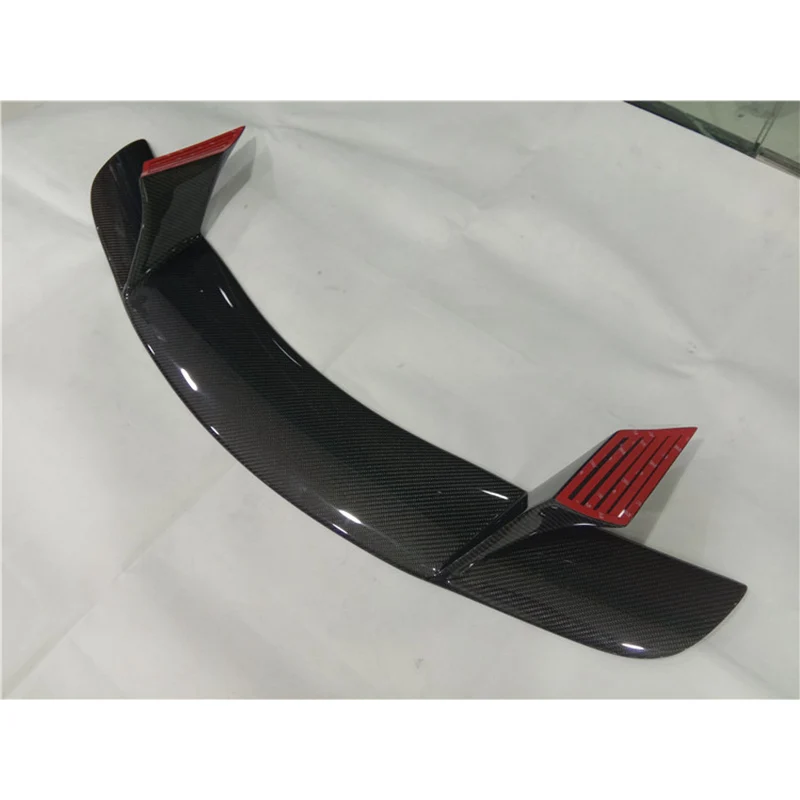 Car Styling Rear Spoiler Wing Carbon Fiber Rear Spoiler Trunk Lip Boot Wing Decoration For BMW i8 2014 2015 2016 2017 2018 2019