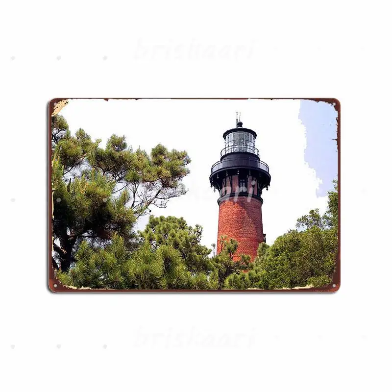 Currituck Beach Lighthouse Carolla North Carolina Metal Signs Custom Poster Bar Cave Pub Metal Posters