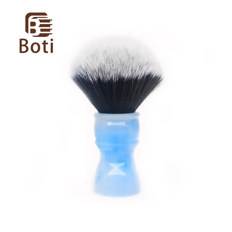 Boti Brush-Tuxedo Synthetic Thin Hair Knot And Ice Flowers Whole Shaving Brush Men's Beard Tool Essential Daily Necessities