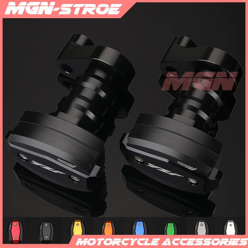 Motorcycle CNC Crash Pad Frame Slider Protection Guard For YZF1000 YZF 1000 R1 YZF1000R1 YZFR1 YZF-R1 2007 2008