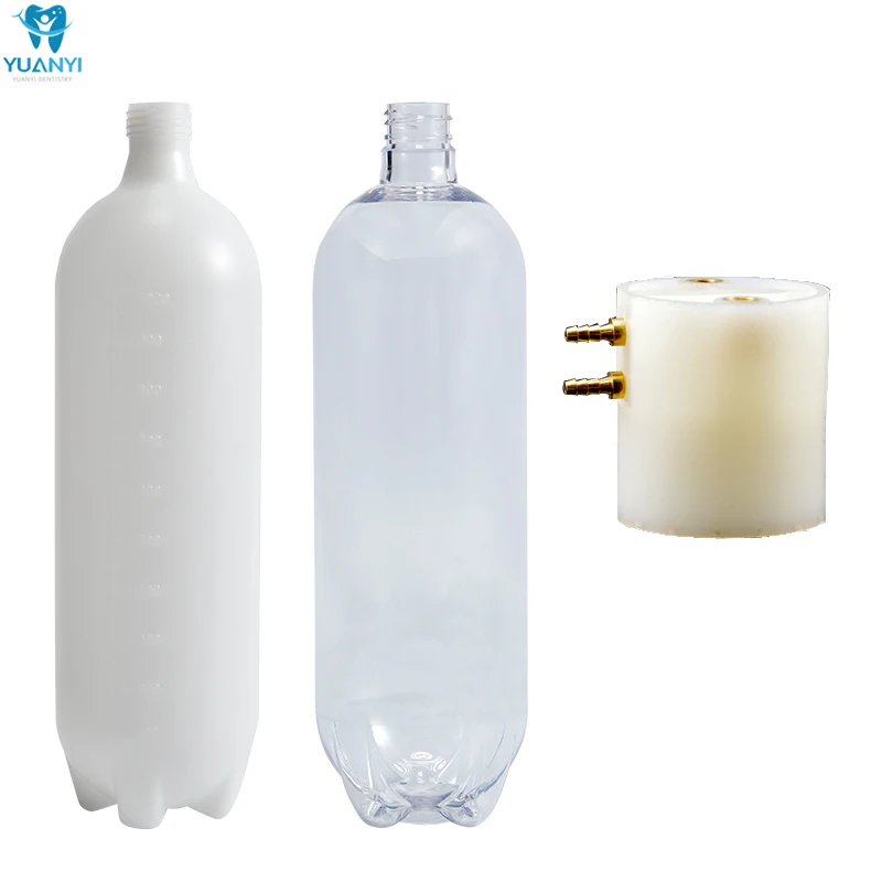 Dental accessories supplies Dental Water Storage Bottle 1000m/ 600ml Dental chair thickened water storage bottle with cover