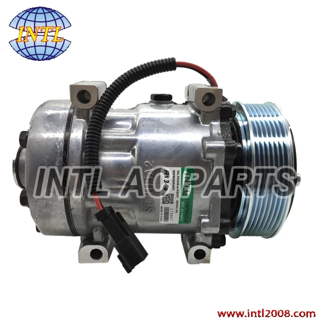 SANDEN 4399E 4399 4101E 4151U Auto Air A/C AC Compressor for LAND ROVER DEFENDER 7H12-19D623-AD 7H12-19D623-BA 8FK 351 135-451