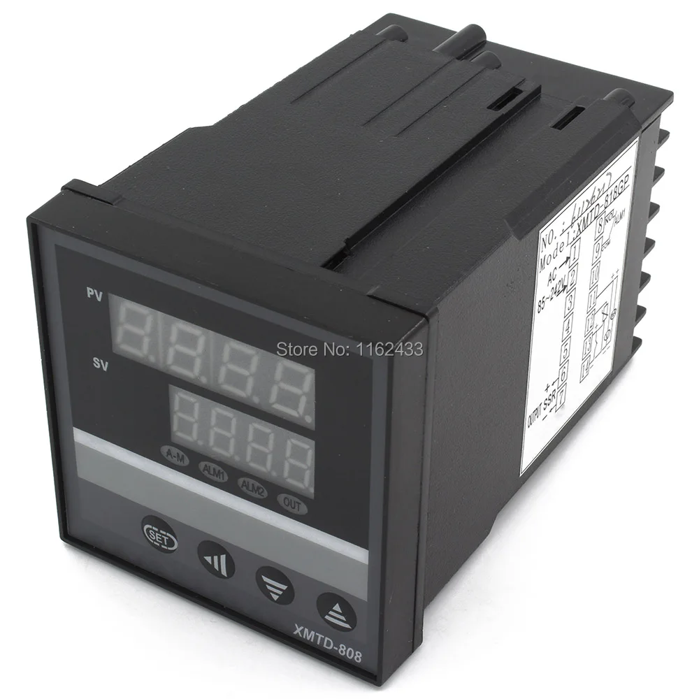 

XMTD-8 RS485 modbus interface digital pid temperature controller include PC software (not include SSR SCR)