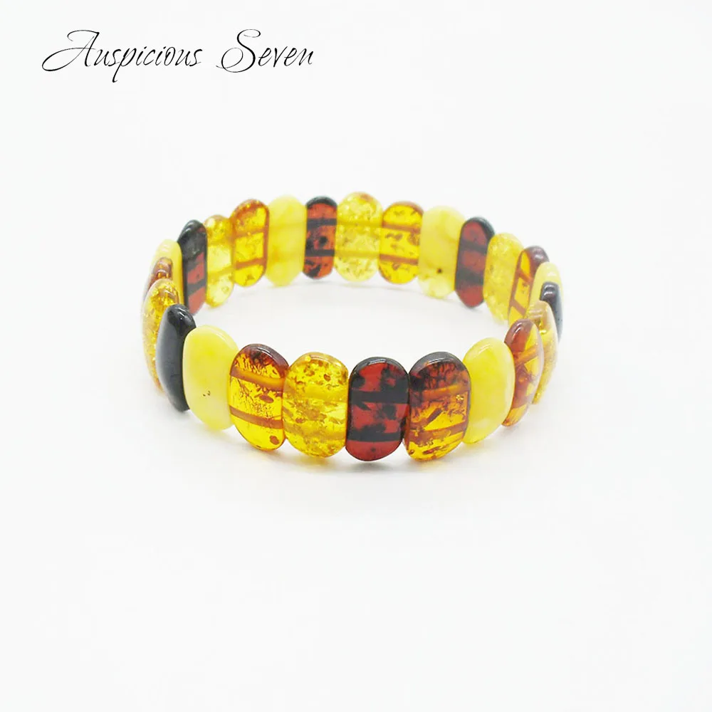 Baltic Amber Bracelet / Amber Jewelry / Untreated Amber / AB-04