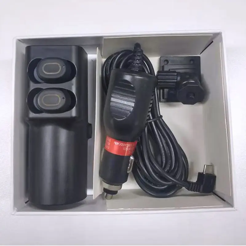 Wifi Fahren Recorder Mit AI TWS Headset Können antwort anrufe 1080P Voice Control Smart Auto Elektronische Fahren Recorder