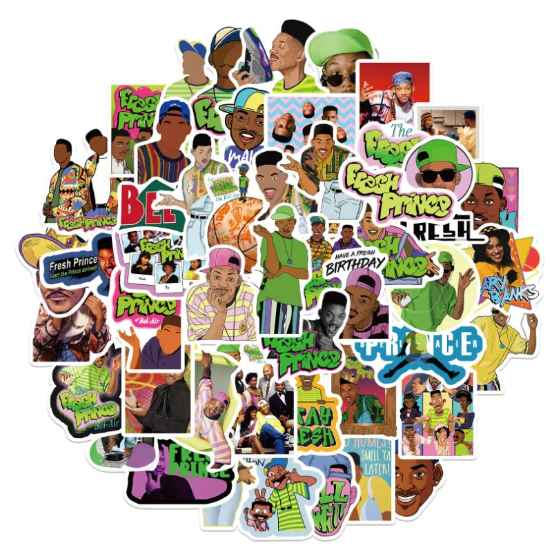 

10/30/50 шт. Свежий принц, Чудесные вещи, наклейки на холодильник, гитару, скейтборд, Дорожный чемодан, телефон, ноутбук, чемодан, «сделай сам» для детей