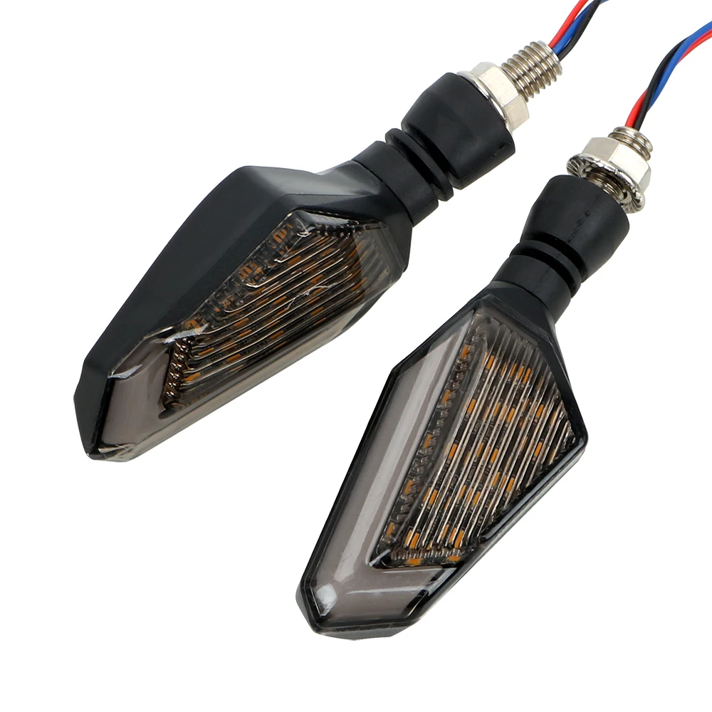 Motorbike Blinker Front Rear Universal Moto Accessories 2Pcs/Set Signal Lamp DC 12V Motorcycle LED Turn Signal Lights