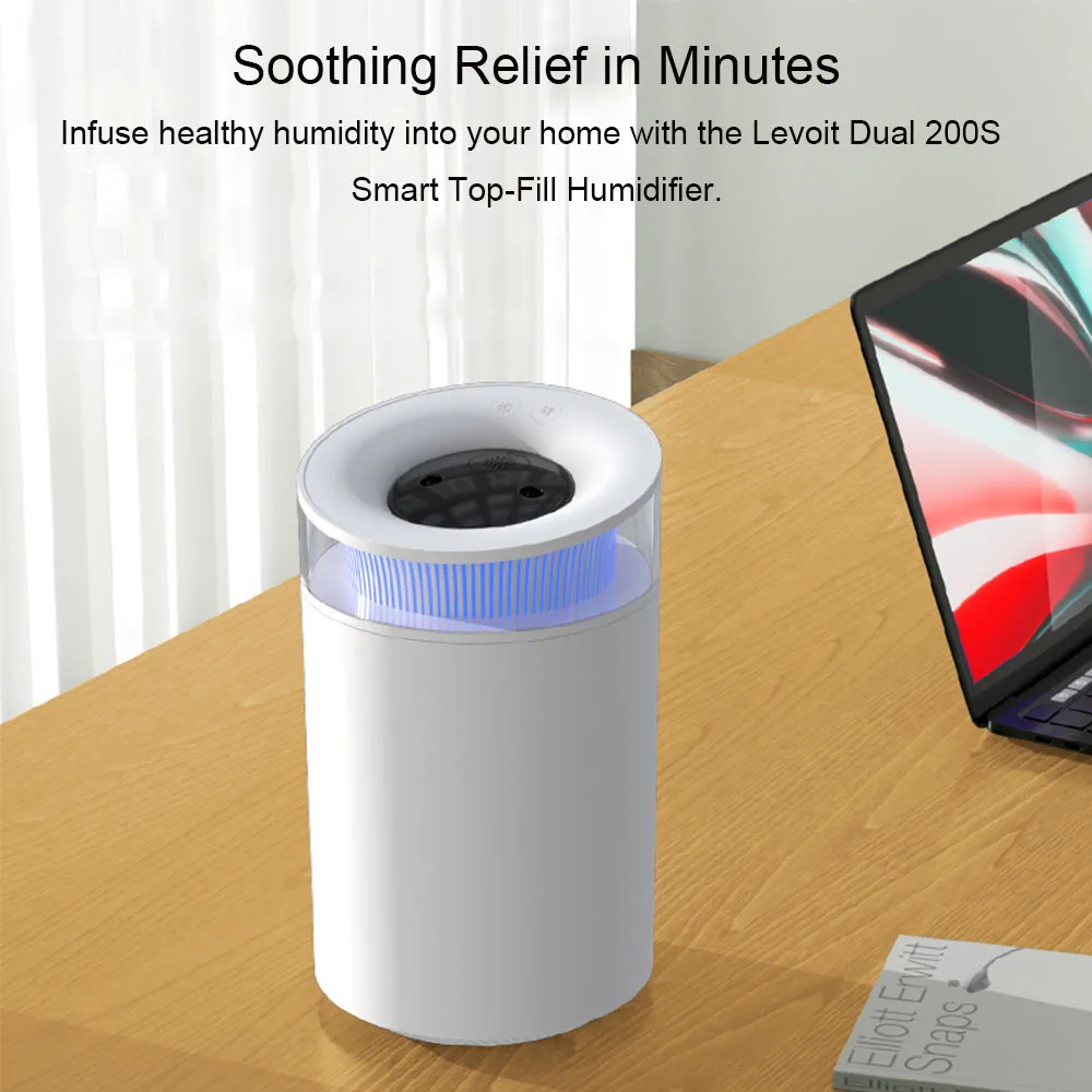 2.5L ขนาดใหญ่ความจุ Cool Mist Humidifier USB Quiet Aroma Humidifier 50ชั่วโมงล่าสุด2โหมด Mist และ7สีเครื่องฟอกอากาศ