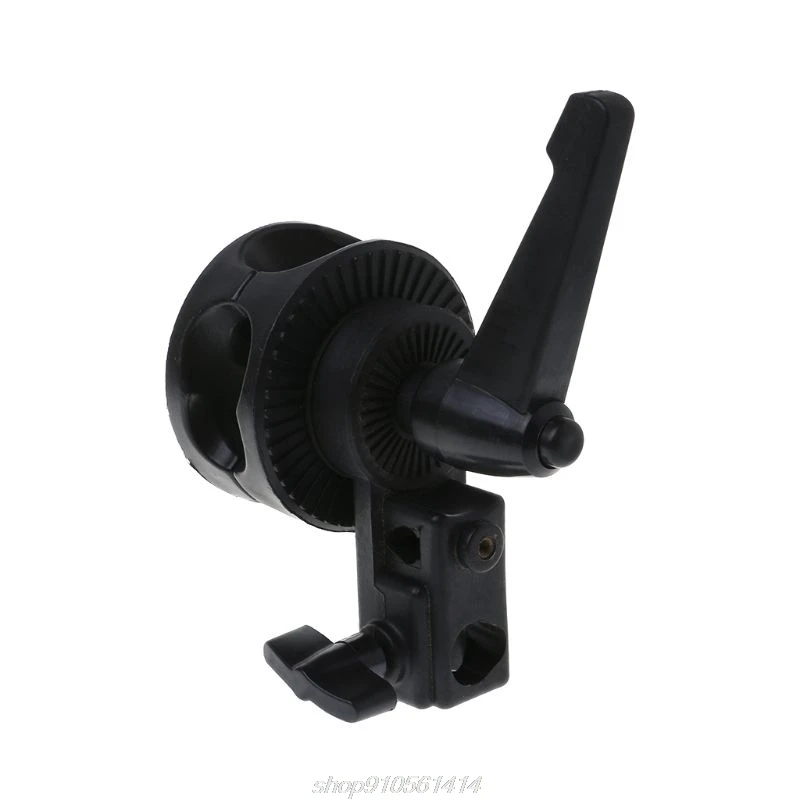 Single Swivelling Grip Head Wheel Clamp Clip Bracket Tilt Mount Adapter Telescopic Reflector Arm Support D11 20 Dropship