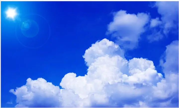 

sky ceiling wallpaper Beautiful sunshine blue sky white clouds living room bedroom ceiling mural