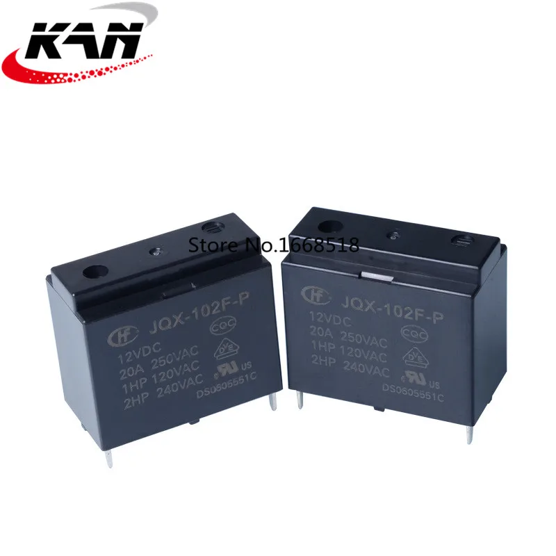 

10PCS/lot Power relay HF102F JQX-102F-P-12VDC JQX-102F-P-24VDCA JQX-102F-12VDC JQX-102F-24VDC group of normally open