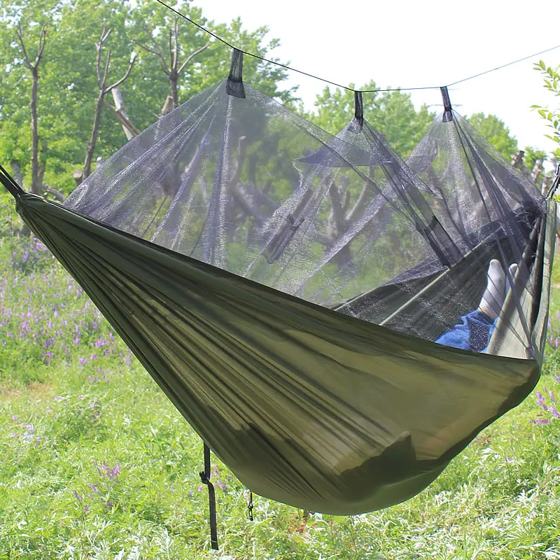 260*140cm Mosquito Net Hammock Outdoor Furniture camping hamak cama garden furniture hamac hangmat hamaca bed muebles