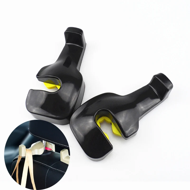 2 PCS Car Seat Hook Holder Hanger for Ford Focus Fusion Escort Kuga Ecosport Fiesta Falcon EDGE/Explorer/EXPEDITION/EVOS/START/