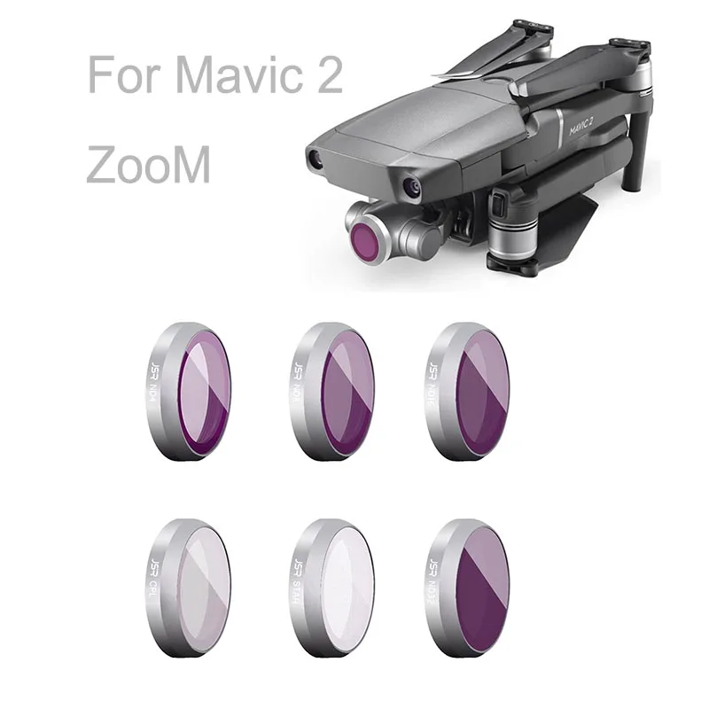 For DJI Mavic 2 ZooM Neutral Density Lens Filter UV CPL ND4 ND8 ND16 ND32 Filter Drone Gimbal Camera Lens Filter  Accessories